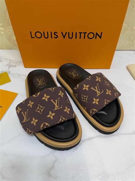 louis vuitton sliders|louis vuitton puffer slides.